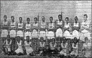 Punjab Men Basketball Team winner at 1936-Lahore.Punjab beat Mysore in Final Match